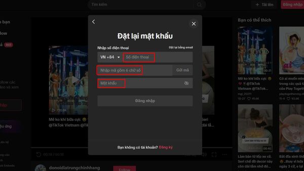 Nhập mật khẩu mới